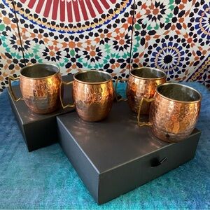 Set Four Moscow Mule Copper Mugs by Nordstrom at Home